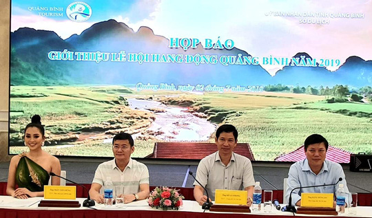 Hoa hậu Trần Tiểu Vy làm Đại sứ “Lễ hội Hang động” Quảng Bình năm 2019