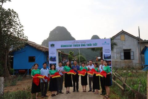 Khai trương Rural Homestay thích ứng thời tiết tại xã Tân Hóa