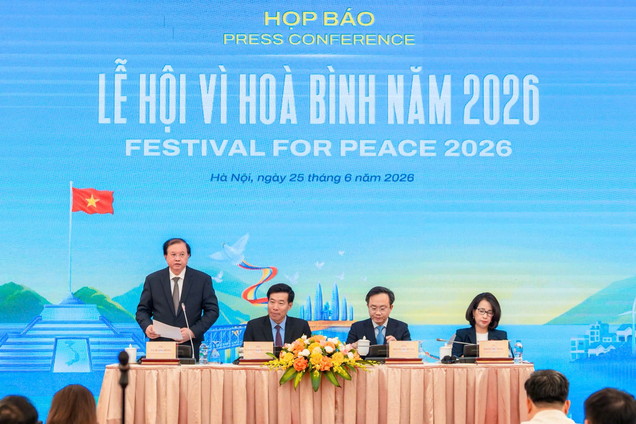 Họp báo Lễ hội Vì Hòa bình năm 2026