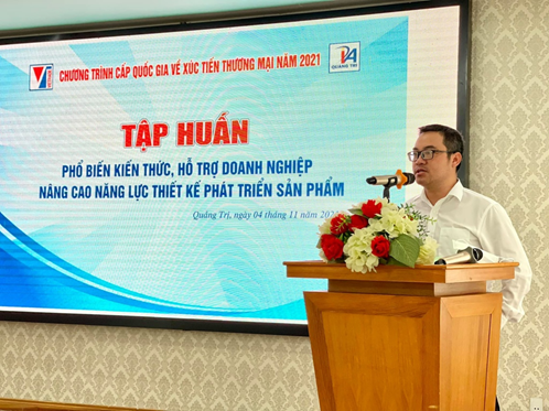 Tập huấn phổ biến kiến thức, hỗ trợ doanh nghiệp nâng cao năng lực thiết kế phát triển sản phẩm