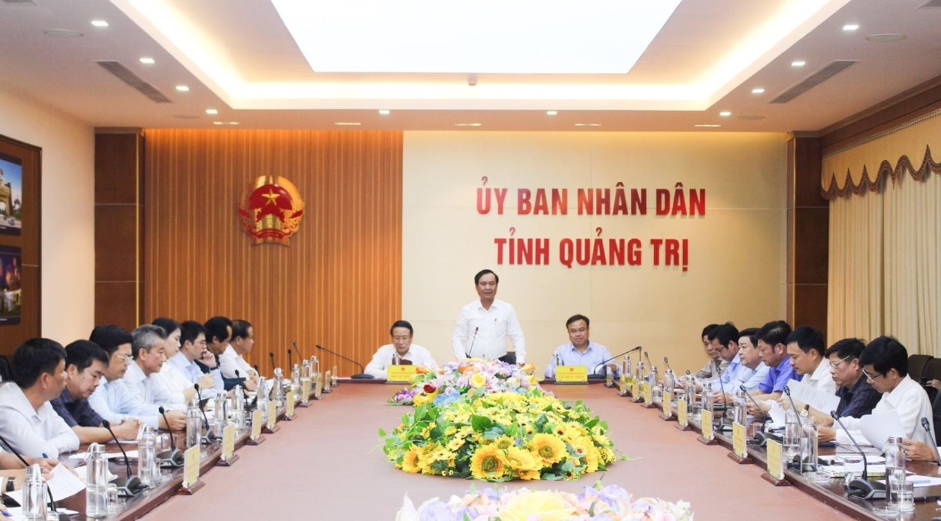 UBND tỉnh họp nghe báo cáo tình hình thực hiện các dự án trọng điểm trên địa bàn tỉnh