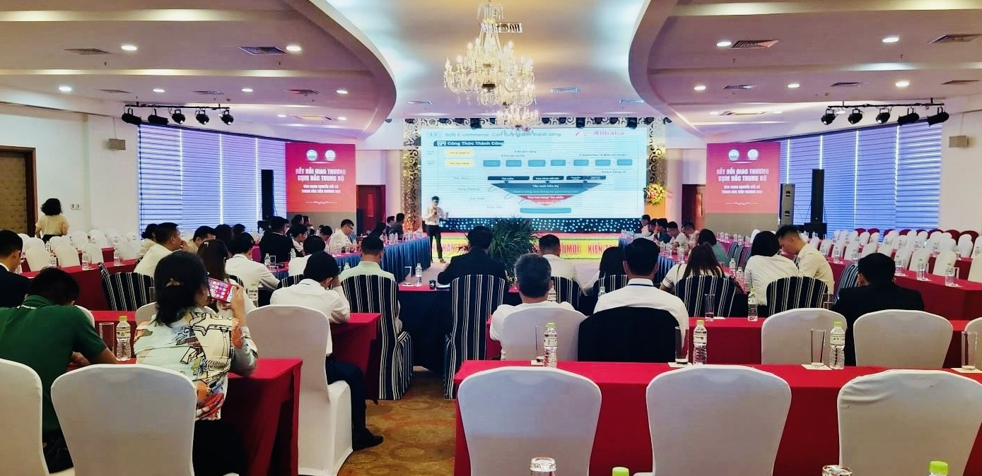 Kết nối giao thương cụm Bắc Trung Bộ: Ứng dụng chuyển đối số trong xúc tiến thương mại