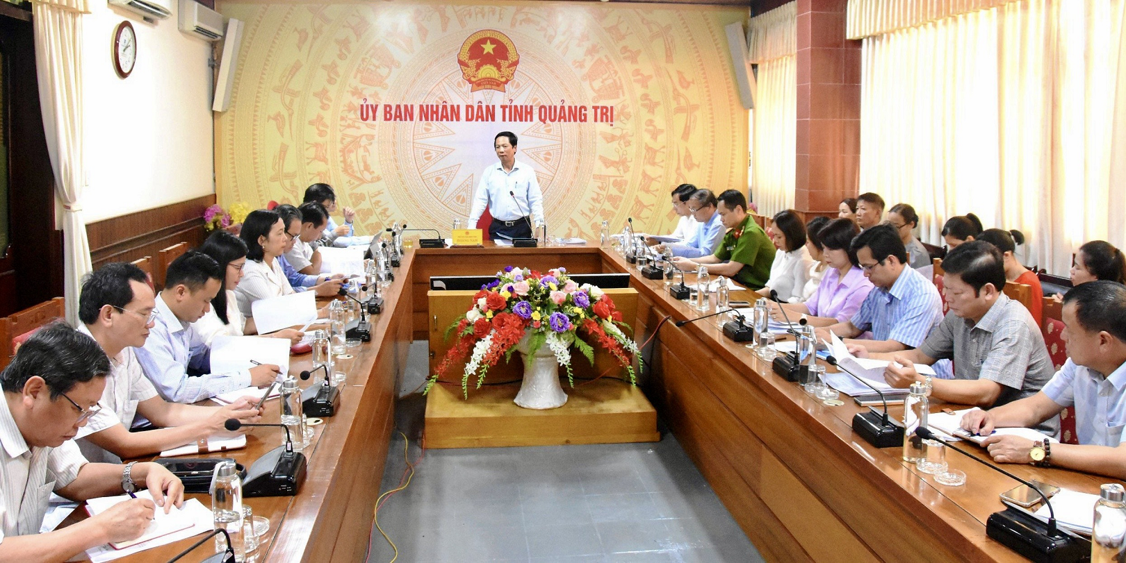 UBND tỉnh Quảng Trị tổ chức phiên họp Ban Tổ chức Lễ hội Vì Hòa bình 2024.