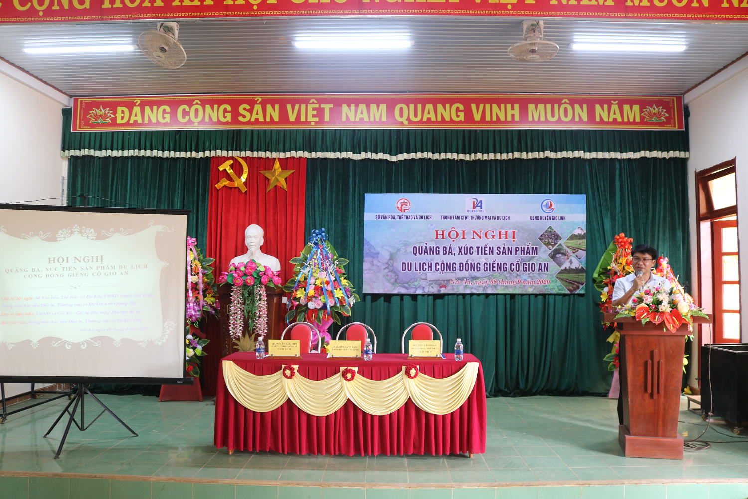 Hội Nghị Quảng Bá, Xúc Tiến Sản Phẩm Du Lịch Cộng Đồng Giếng Cổ Gio An