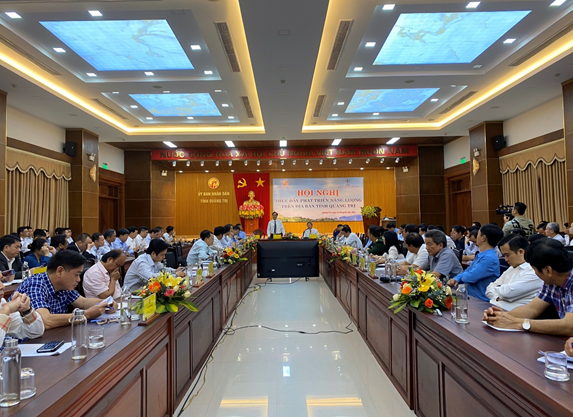 Hội nghị thúc đẩy phát triển năng lượng trên địa bàn tỉnh Quảng Trị