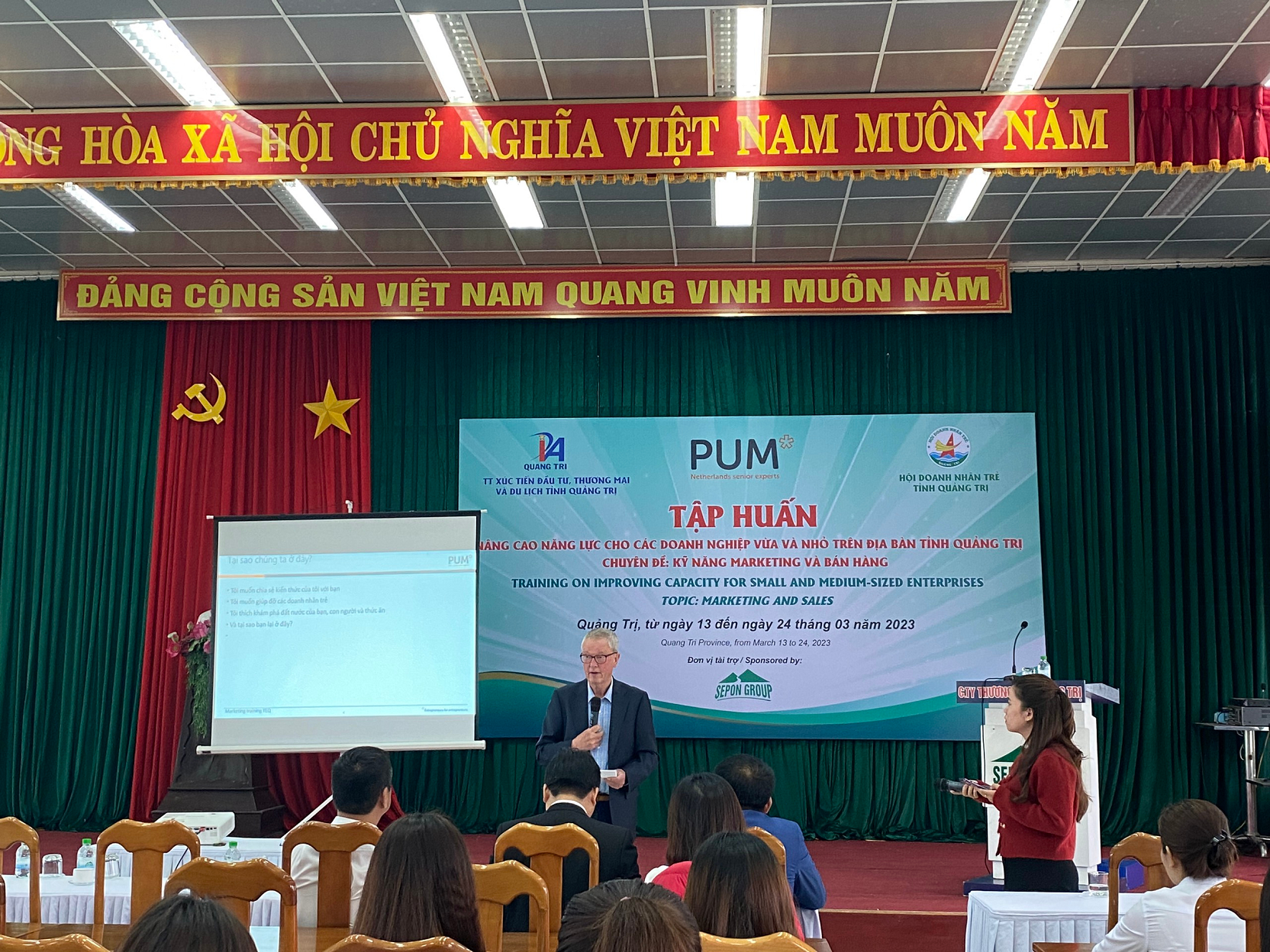 Khai mạc Chương trình tập huấn nâng cao năng lực cho doanh nghiệp vừa và nhỏ trên địa bàn tỉnh Quảng Trị