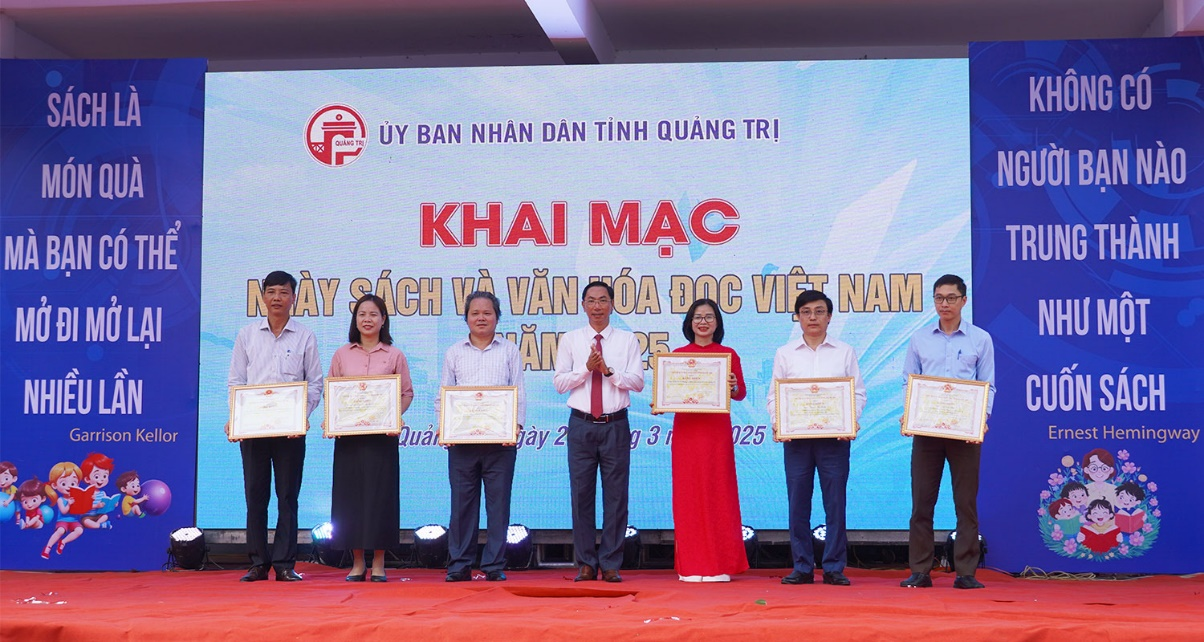 Khai mạc Ngày Sách và Văn hóa đọc Việt Nam tại tỉnh Quảng Trị năm 2025