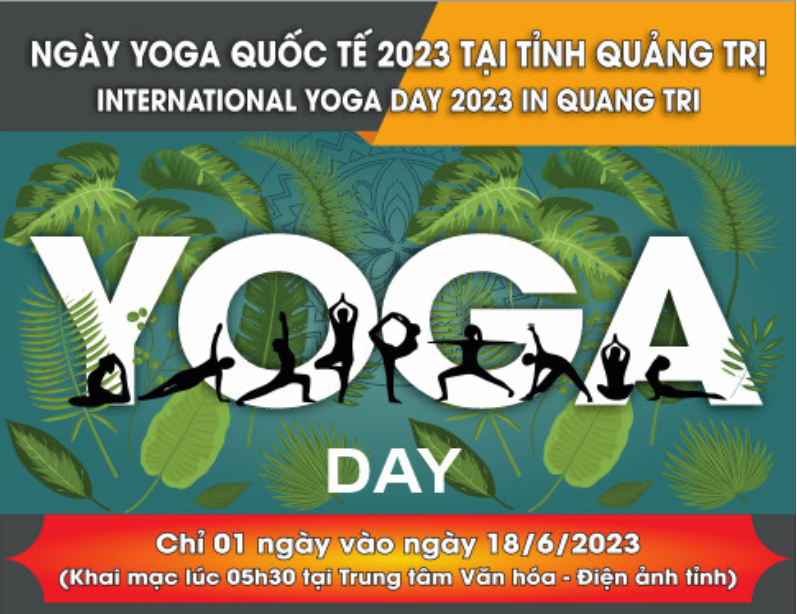 Ngày Quốc tế Yoga năm 2023 tại Quảng Trị sắp diễn ra