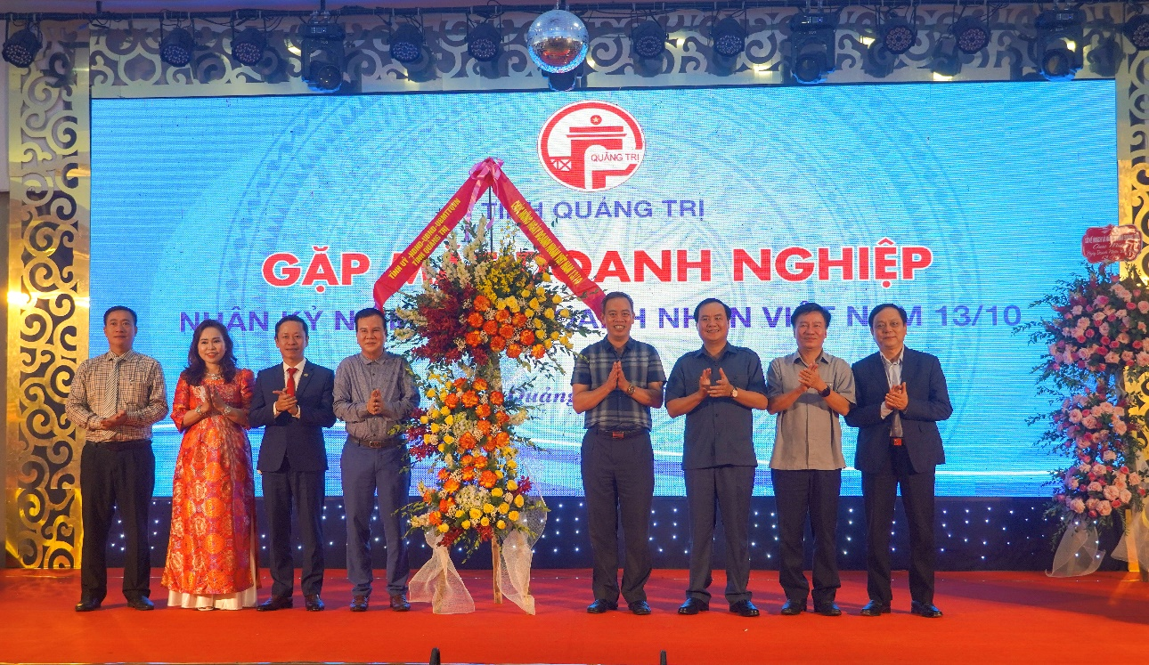 Tỉnh Quảng Trị: Gặp mặt doanh nghiệp nhân kỷ niệm Ngày Doanh nhân Việt Nam 13/10