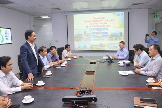 UBND tỉnh làm việc với VSIP tại tỉnh Bình Dương