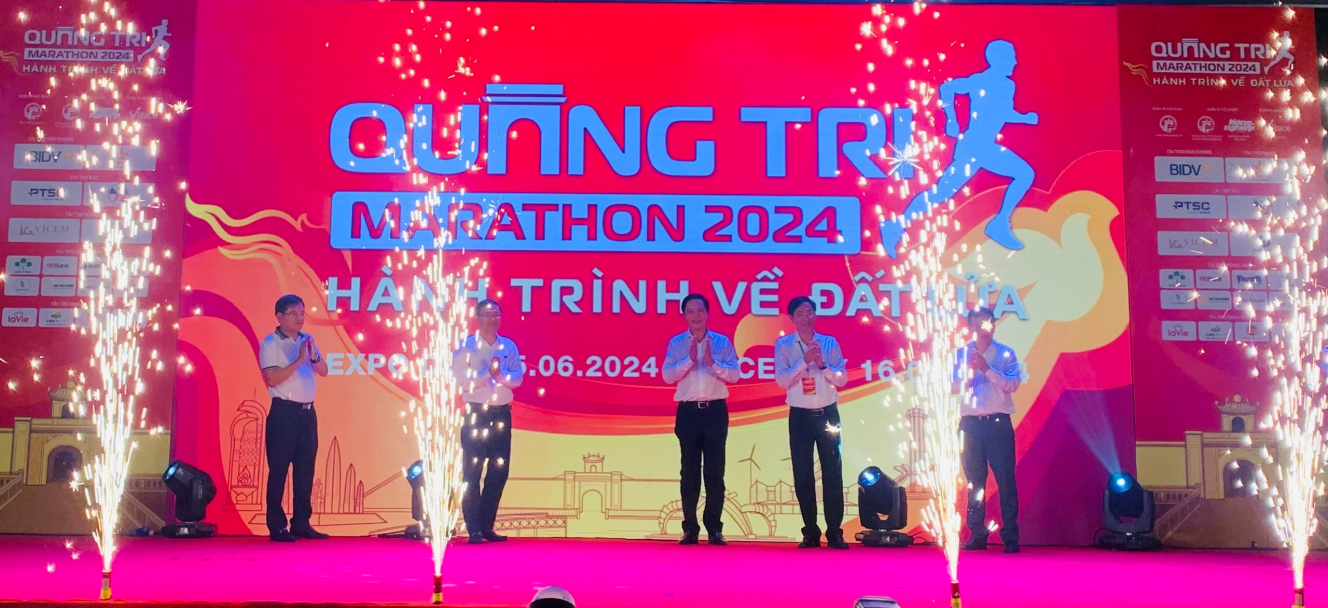 Khai mạc giải chạy “Quảng Trị Marathon 2024 - Hành trình về Đất lửa”