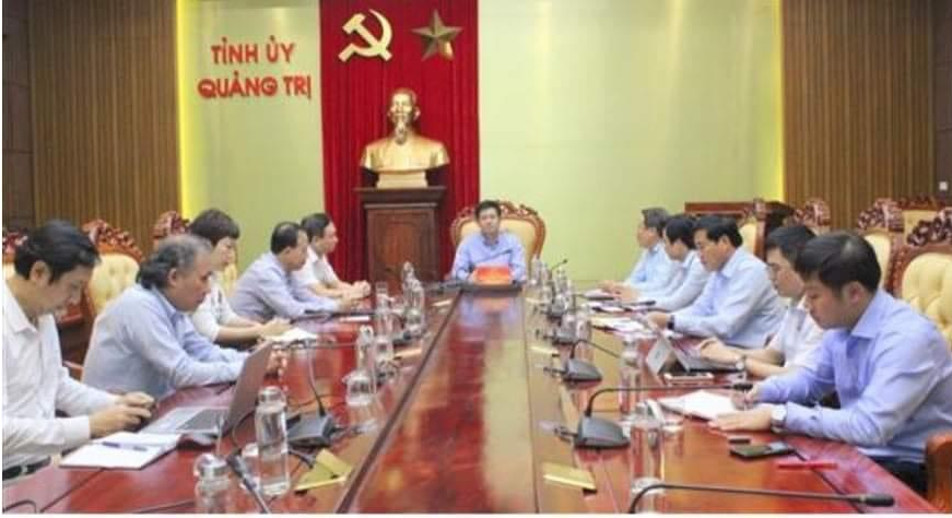 Lãnh đạo tỉnh Quảng Trị làm việc với Tập đoàn MY WAY VIỆT NAM.