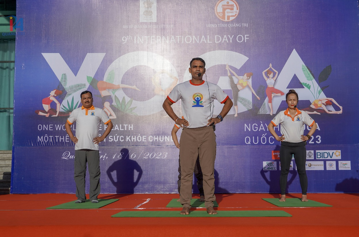 Ngày hội Yoga quốc tế 2023 tại Quảng Trị