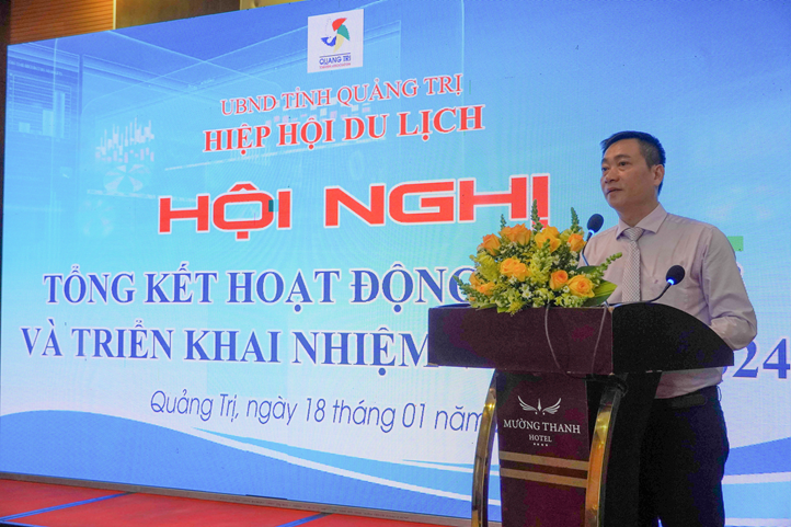 Hội nghị tổng kết hoạt động năm 2023 và triển khai nhiệm vụ năm 2024 của Hiệp hội Du lịch tỉnh Quảng Trị