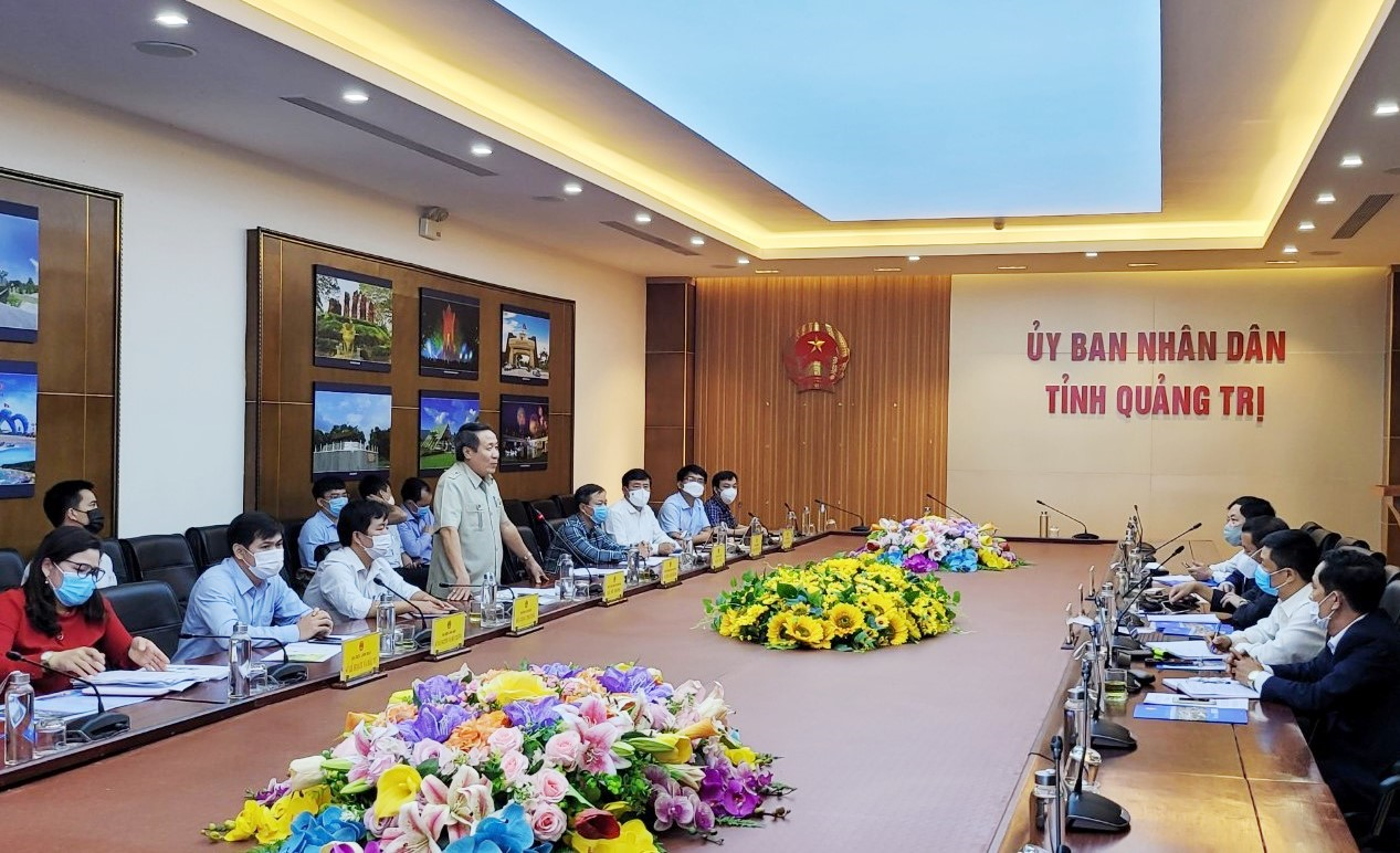 Tổng Công ty Đầu tư Xây dựng và Thương mại Anh Phát - CTCP tìm hiều cơ hội đầu tư vào tỉnh Quảng Trị
