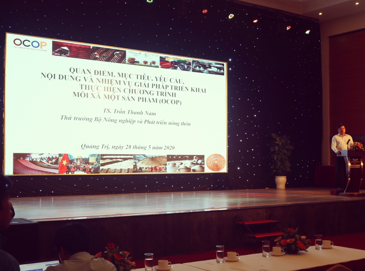 Tập huấn triển khai chương trình OCOP Quốc gia năm 2020 tại Quảng Trị