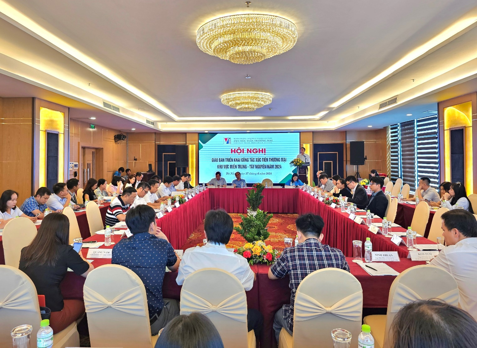 Hội nghị giao ban Công tác Xúc tiến thương mại khu vực miền Trung – Tây Nguyên năm 2024